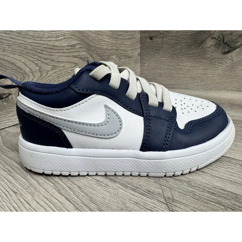 Jordan 1 Low Alt Shoes Kids Size 11C Toddler Blue White DR9748-141